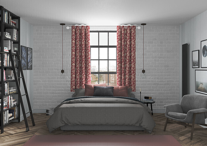 Heathland, Rouge - Made to Measure Curtains - Image 5